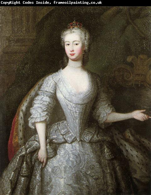 unknow artist Augusta of Saxe-Gotha, Princess of Wales